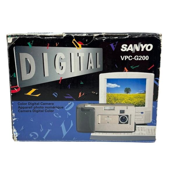 Sanyo VPC-G200 Vintage Digital Camera - Picture 11 of 12